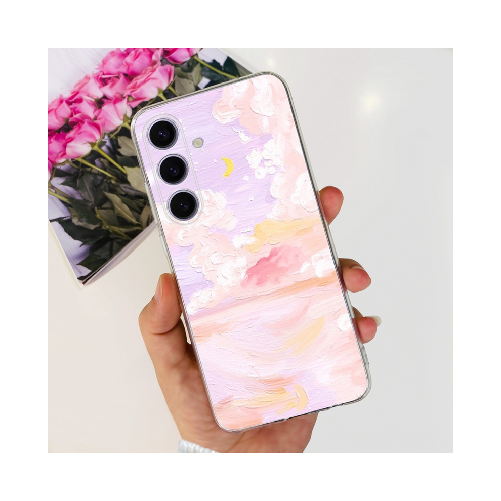 (Case-780, For Samsung S24) For Samsung S24 Plus Ultra Phone Case Stylish Flow 931288244421