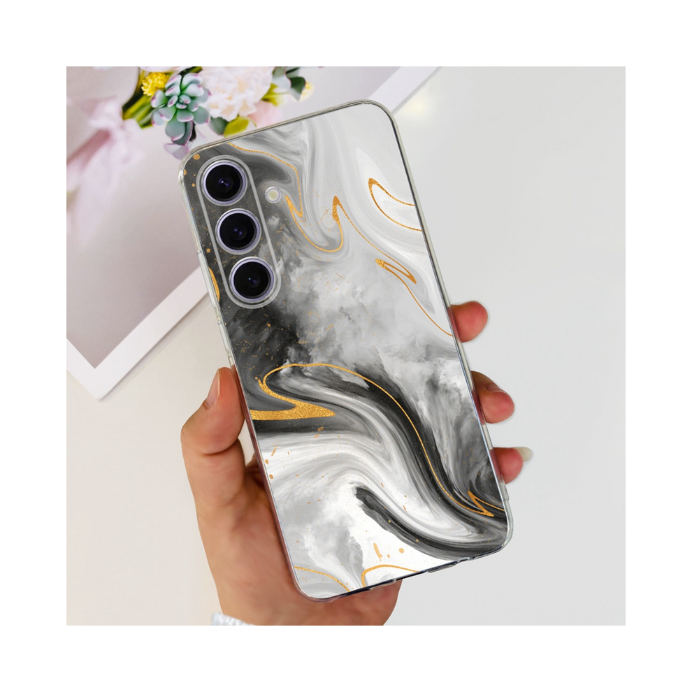 (Case-785, For Samsung S24 Plus) For Samsung S24 Plus Ultra Phone Case Stylish Flow 931288244582