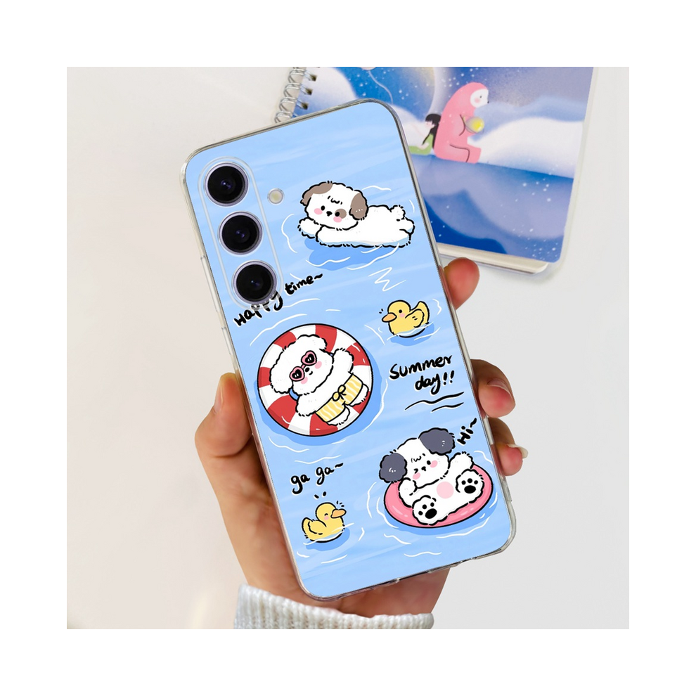 (Case-782, For Samsung S24) For Samsung S24 Plus Ultra Phone Case Stylish Flow 931288244605