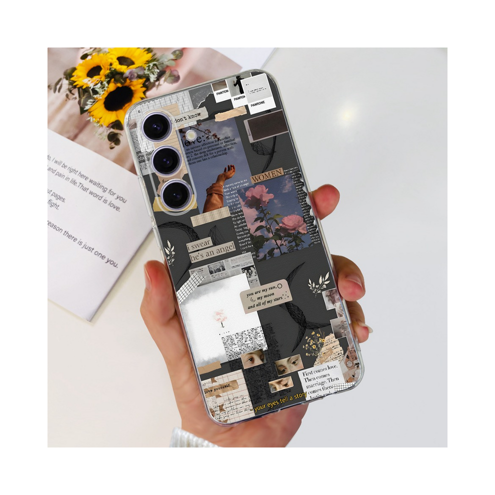 (Case-787, For Samsung S24) For Samsung S24 Plus Ultra Phone Case Stylish Flow 931288244773