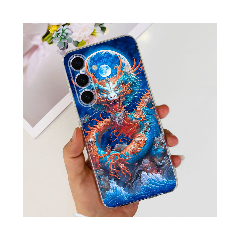 (Case-797, For Samsung S24) For Samsung S24 Plus Ultra Phone Case Stylish Flow 931288244872