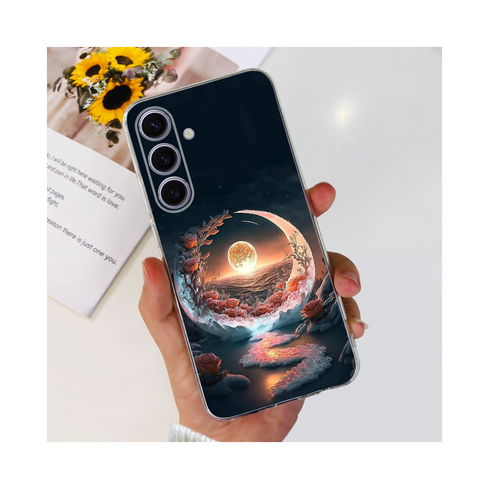(Case-793, For Samsung S24) For Samsung S24 Plus Ultra Phone Case Stylish Flow 931288244919