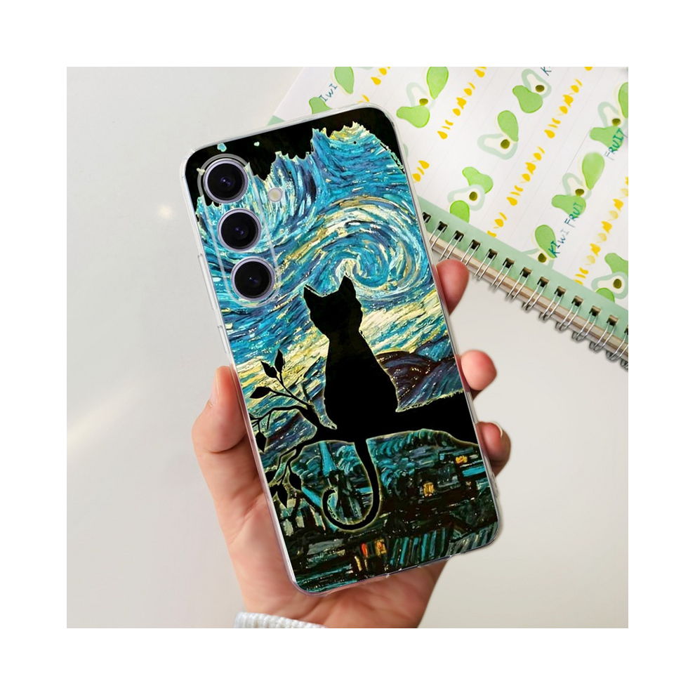 (Case-806, For Samsung S24) For Samsung S24 Plus Ultra Phone Case Stylish Flow 931288245169
