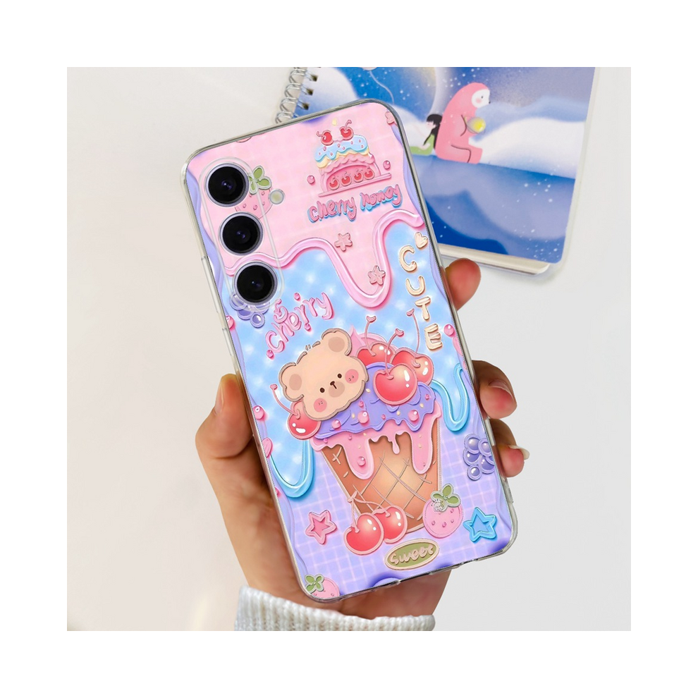 (Case-811, Samsung S24 Ultra) For Samsung S24 Plus Ultra Phone Case Stylish Flow 931288245312