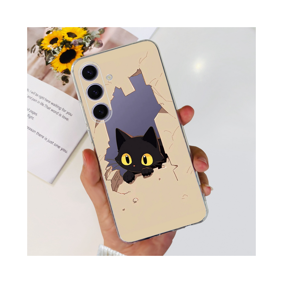 (Case-810, For Samsung S24) For Samsung S24 Plus Ultra Phone Case Stylish Flow 931288245442