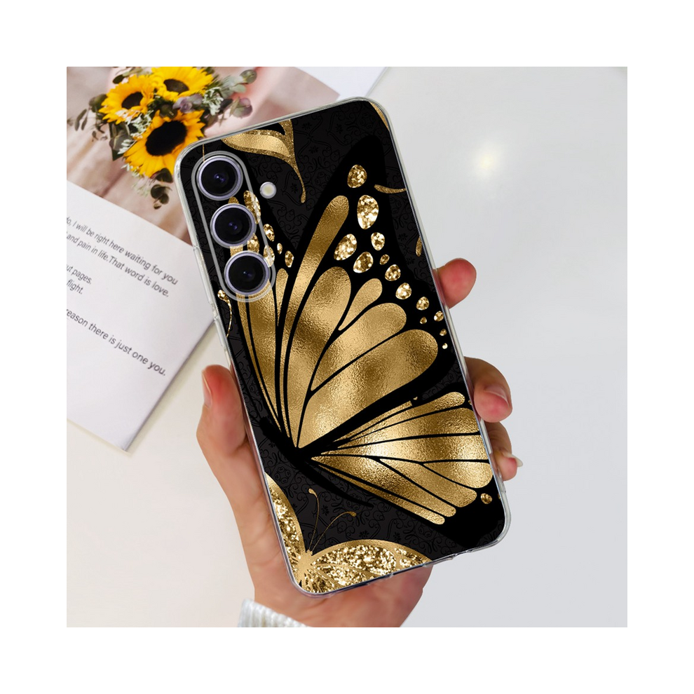 (Case-823, For Samsung S24 Plus) For Samsung S24 Plus Ultra Phone Case Stylish Flow 931288245664