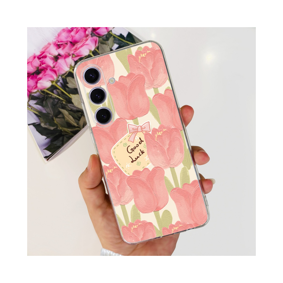 (Case-827, For Samsung S24) For Samsung S24 Plus Ultra Phone Case Stylish Flow 931288245879