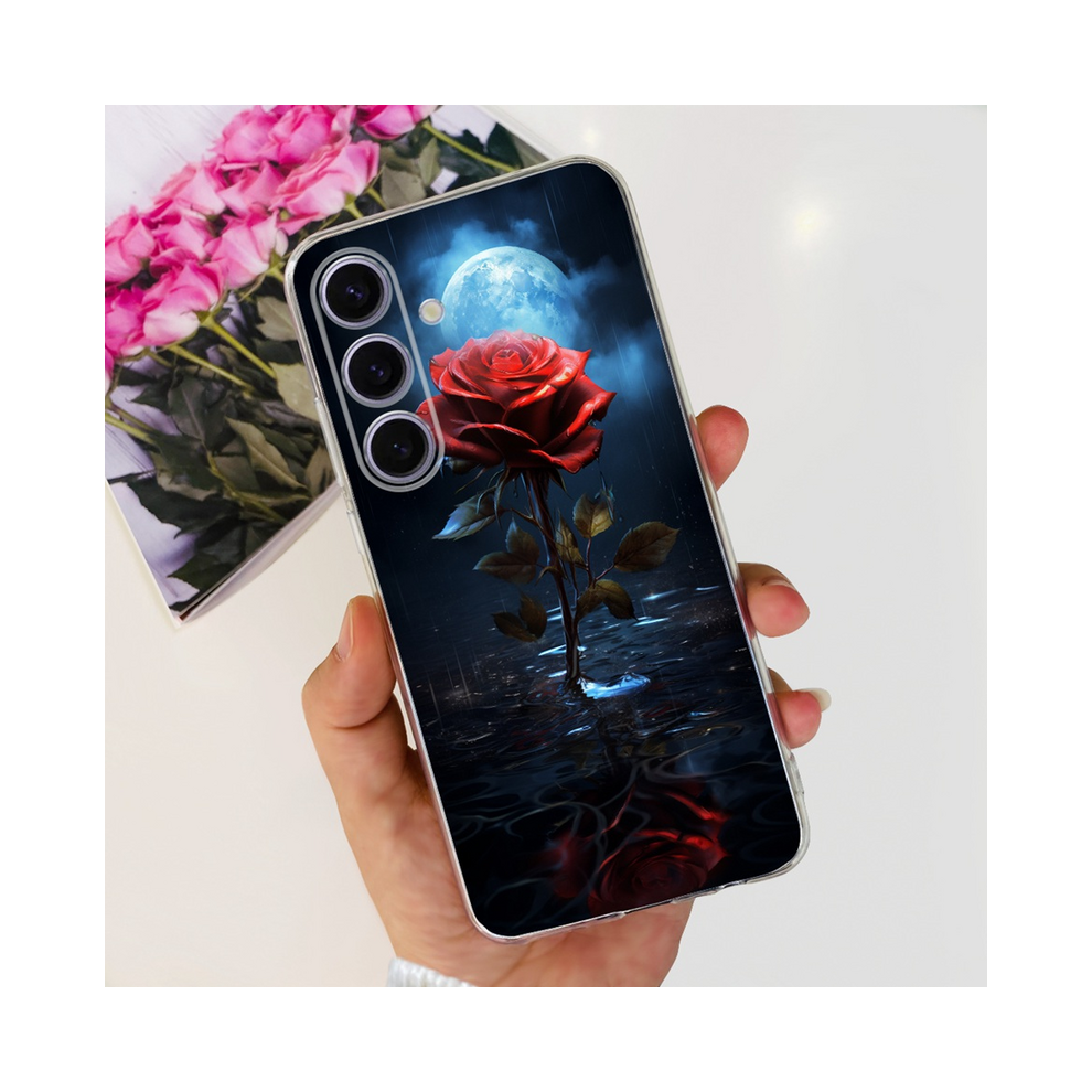 (Case-834, For Samsung S24) For Samsung S24 Plus Ultra Phone Case Stylish Flow 931288245985