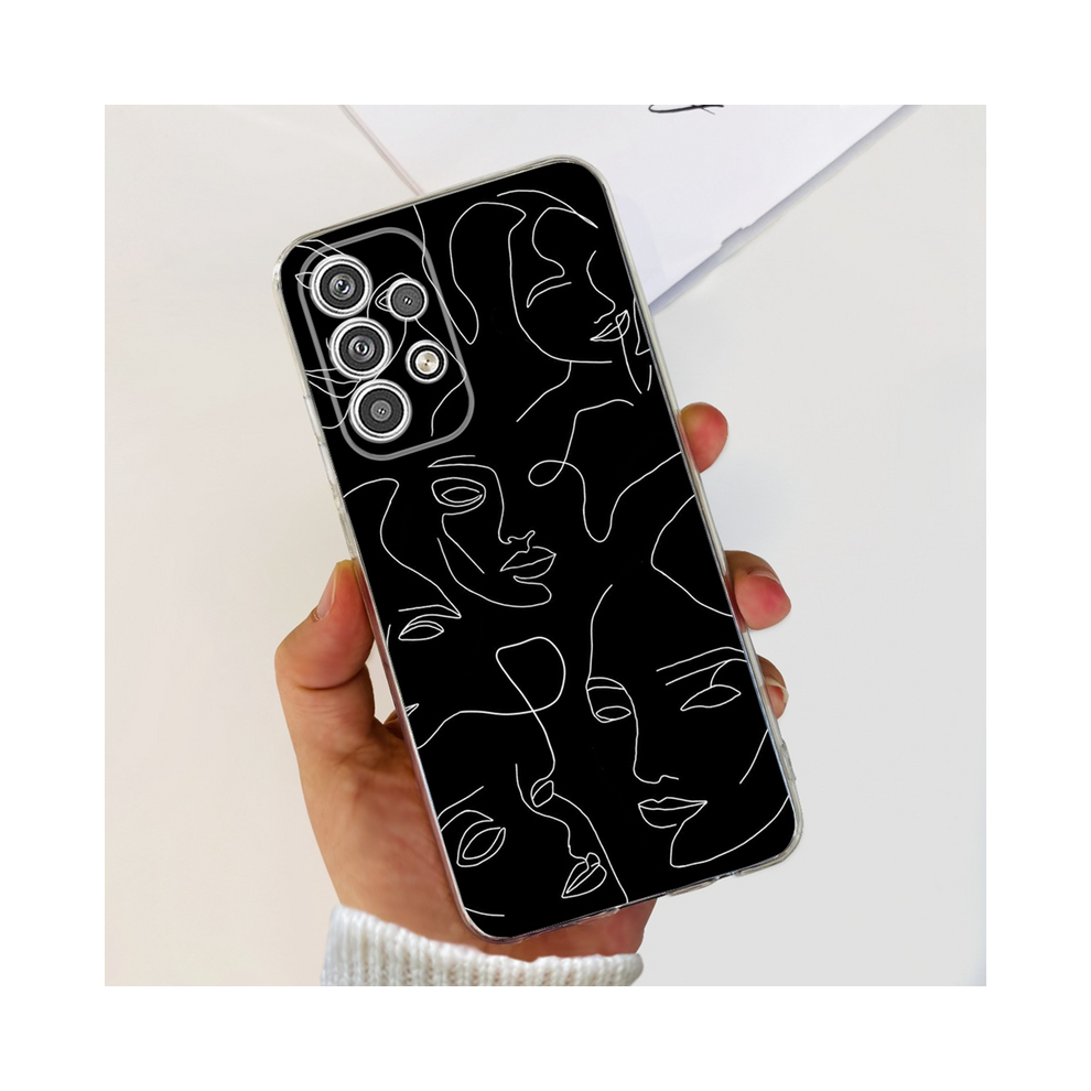(, For Samsung A23) Silicone Case For Samsung Galaxy A23 4G 5G Cute Pa Blue 931288266799