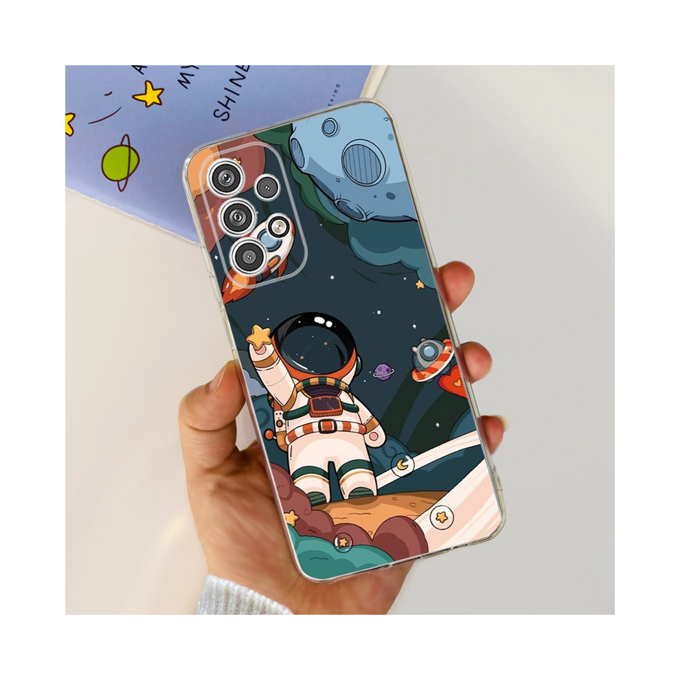 (, For Samsung A23) Silicone Case For Samsung Galaxy A23 4G 5G Cute Pa Gray 931288266850