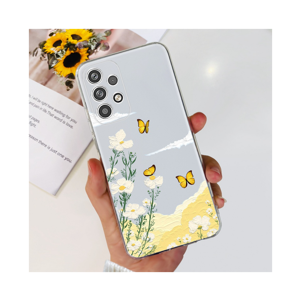 (Lavender, For Samsung A23) Silicone Case For Samsung Galaxy A23 4G 5G Cute Pa Purple 931288266980