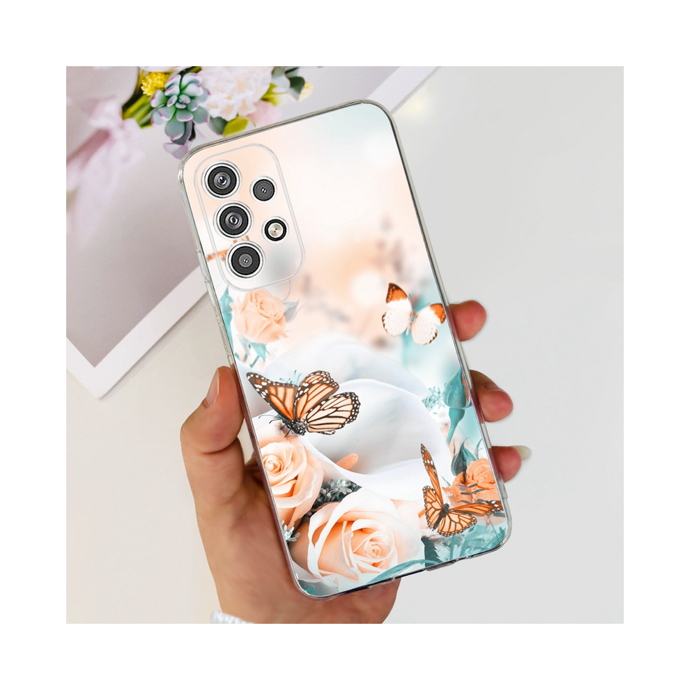(Champagne, For Samsung A13) Silicone Case For Samsung Galaxy A23 4G 5G Cute Pa 931288267291