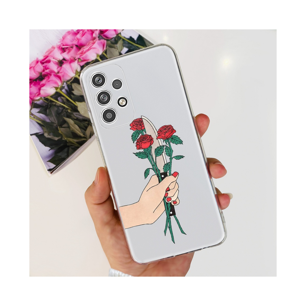 (, For Samsung A23) Silicone Case For Samsung Galaxy A23 4G 5G Cute Pa Orange 931288267642