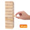 GOTHINK Παιχνίδι Πύργος για Παιδιά και Ενήλικες, 54pcs Ξύλινο Παιχνίδι Στοίβαξης 3