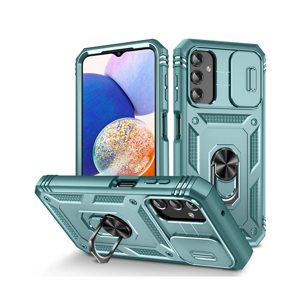 (Light For Galaxy A51 4G) Anti-Knock Hard Phone Armor Case For Samsung Galax Green 931288285356