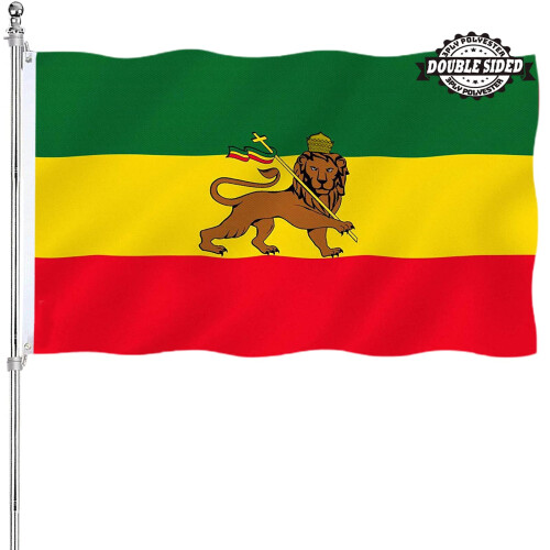 AZ FLAG Bandiera Etiopia Con Leone 45x30 cm - Bandierina | WhichOne
