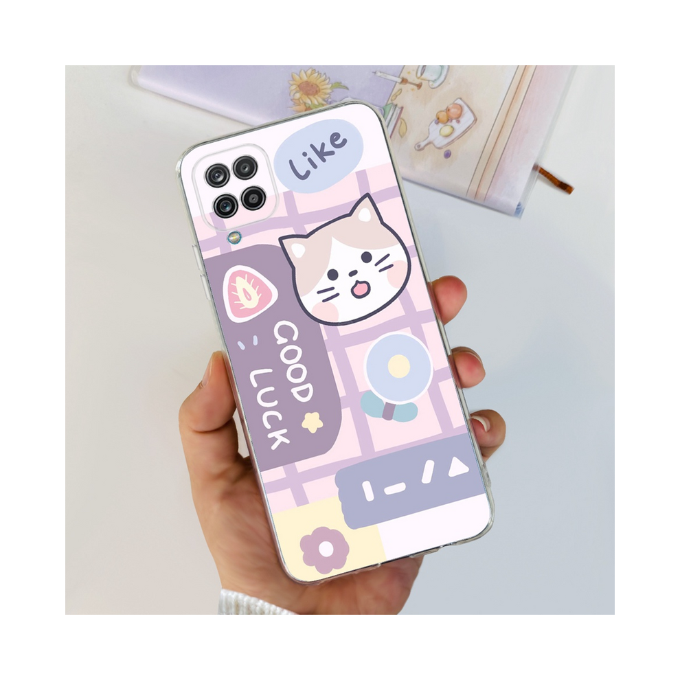 (case-c77, For Samsung A12) Luxury Marble Phone Case For Samsung Galaxy A12 Co-image-OPC-PGF6ZBH-NEW