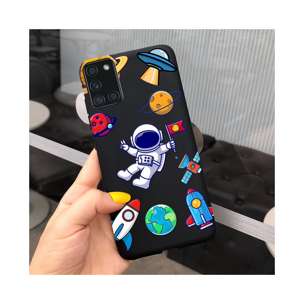 (Hei1620, Samsung A31) For Samsung Galaxy A31 A51 A71 Case Silicon Back C 931288299605