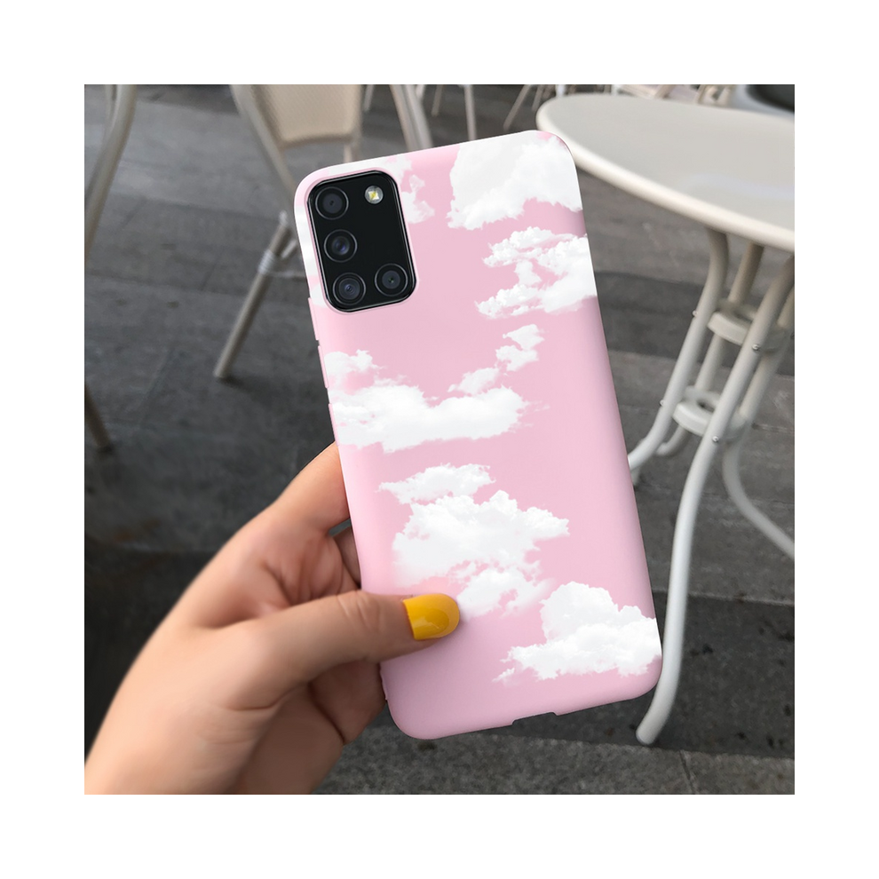 (F1609, Samsung A71) For Samsung Galaxy A31 A51 A71 Case Silicon Back C 931288299834