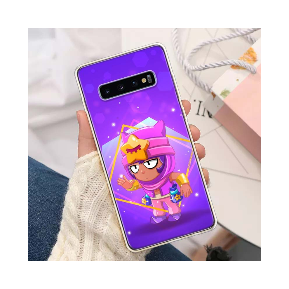 (FA219-8, Samsung A11) Cartoon Transparent Silicon Call Phone Case For Sa-image-OPC-PGF76WM-NEW