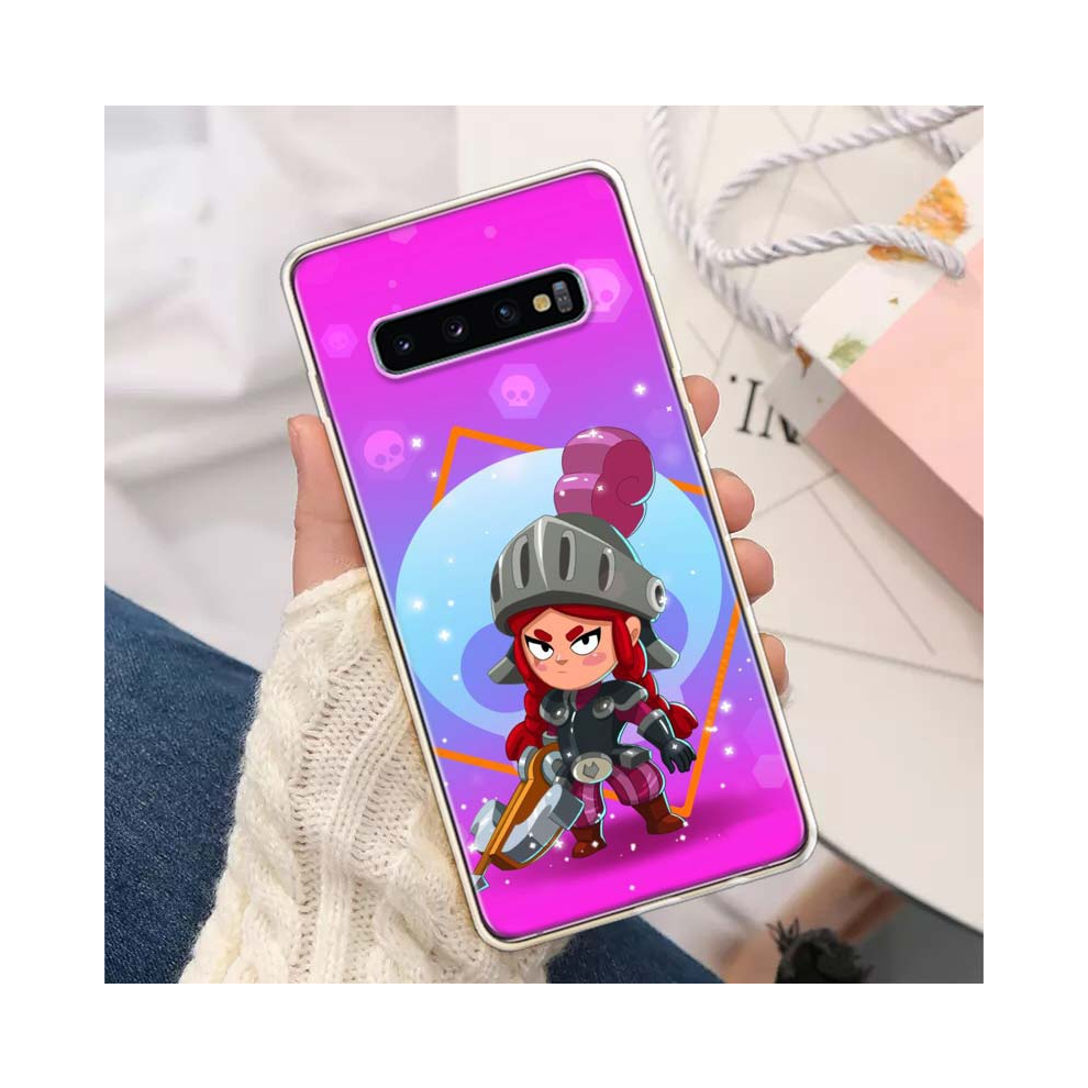(Fa219-7, Samsung A50) Cartoon Transparent Silicon Call Phone Case For Sa 931288283871