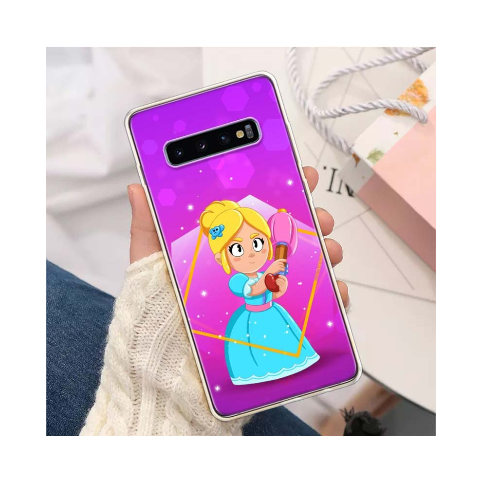 (Fa219-6, Samsung A9 2018) Cartoon Transparent Silicon Call Phone Case For Sa 931288284076