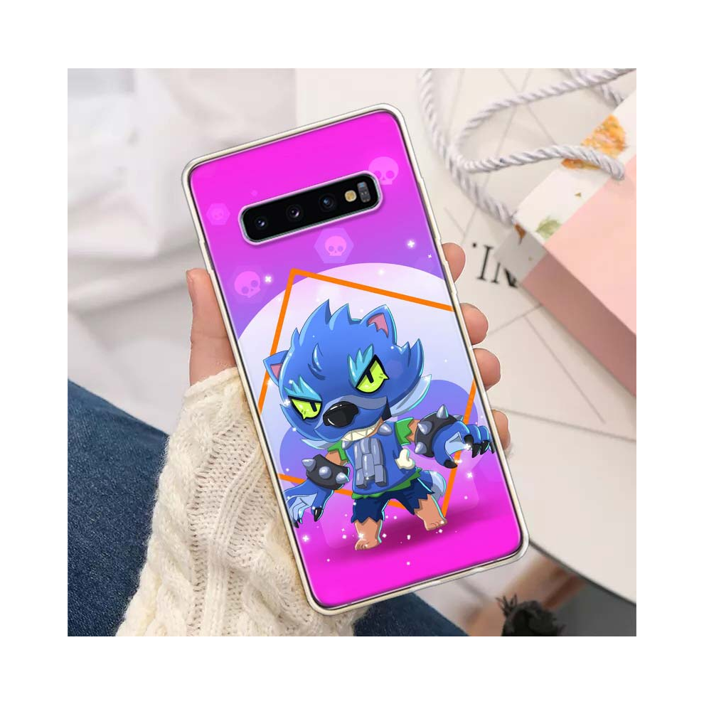 (Fa219-4, Samsung A50) Cartoon Transparent Silicon Call Phone Case For Sa 931288284489