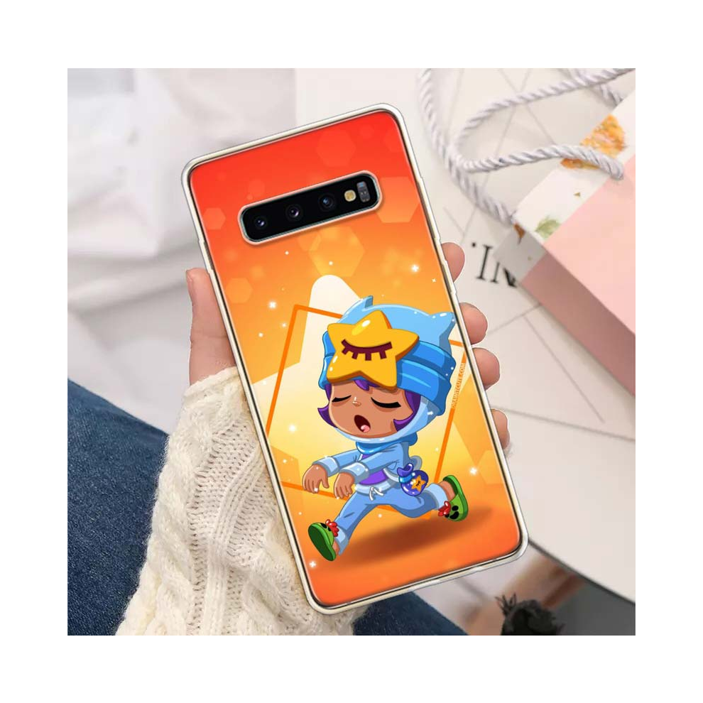 (Fa219-1, Samsung A9 2018) Cartoon Transparent Silicon Call Phone Case For Sa 931288285028