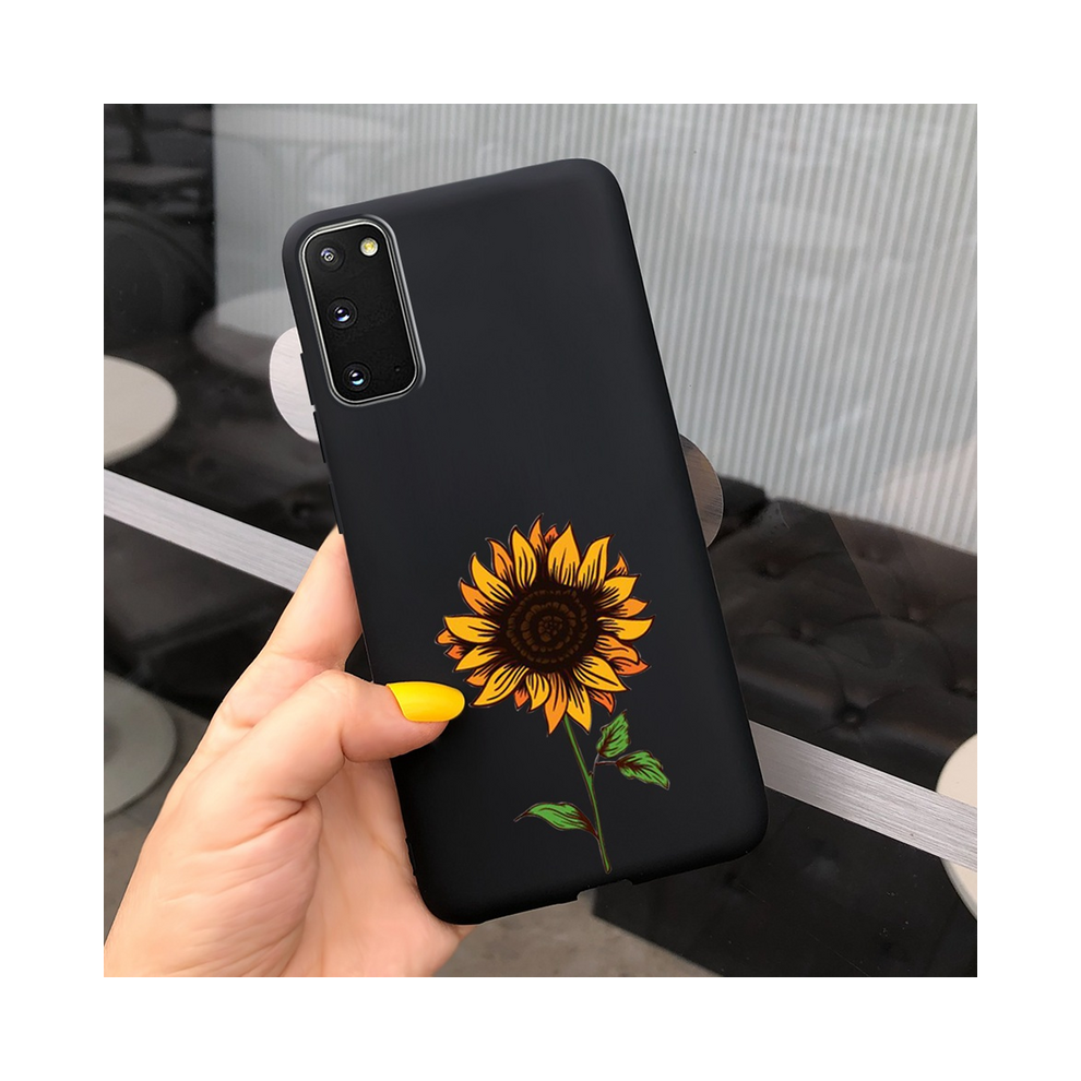(, For Galaxy S20) Fashion Girl Flower Phone Case For Samsung S20 5G Pink 931288303340