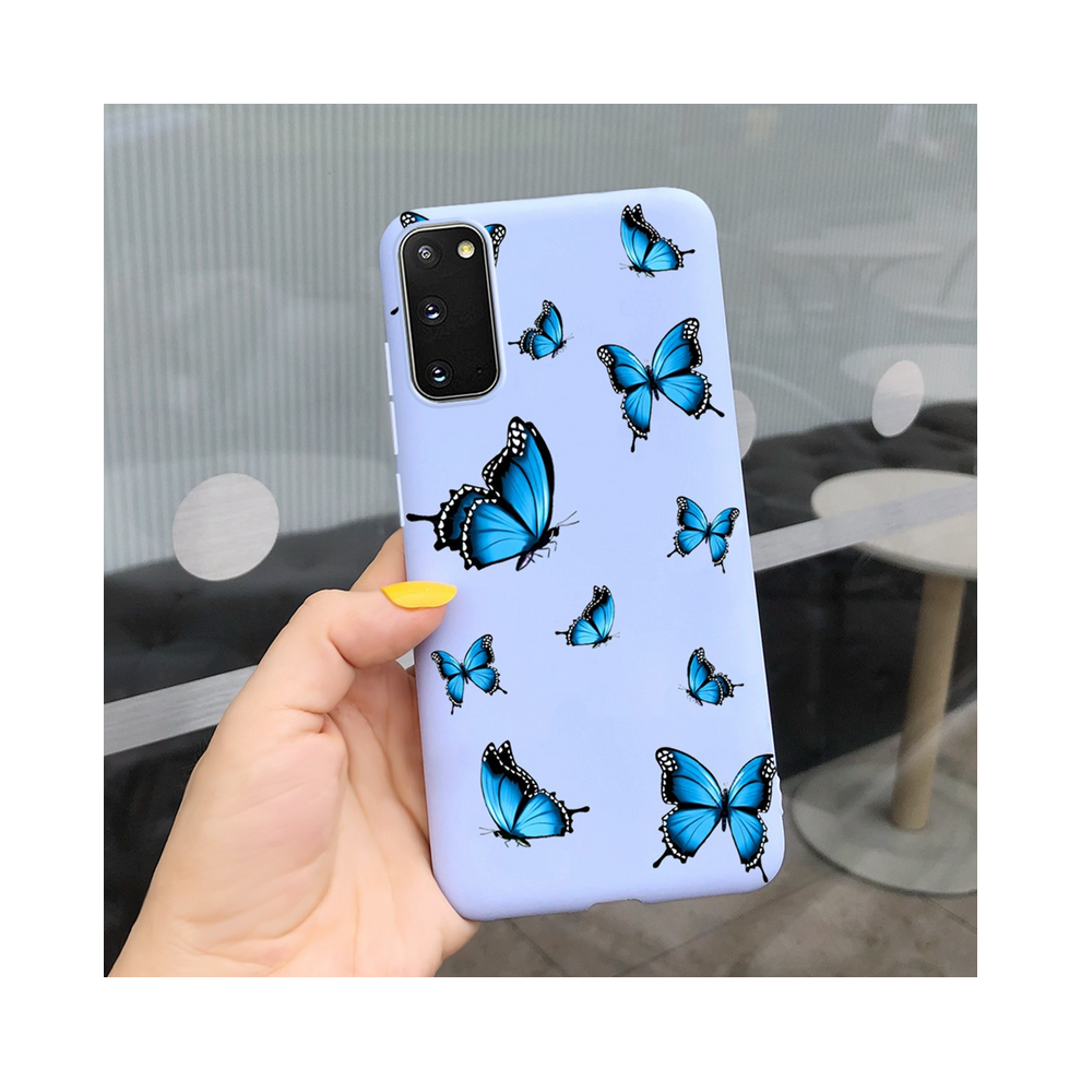 (, For Galaxy S20) Fashion Girl Flower Phone Case For Samsung S20 5G Silver 931288303548