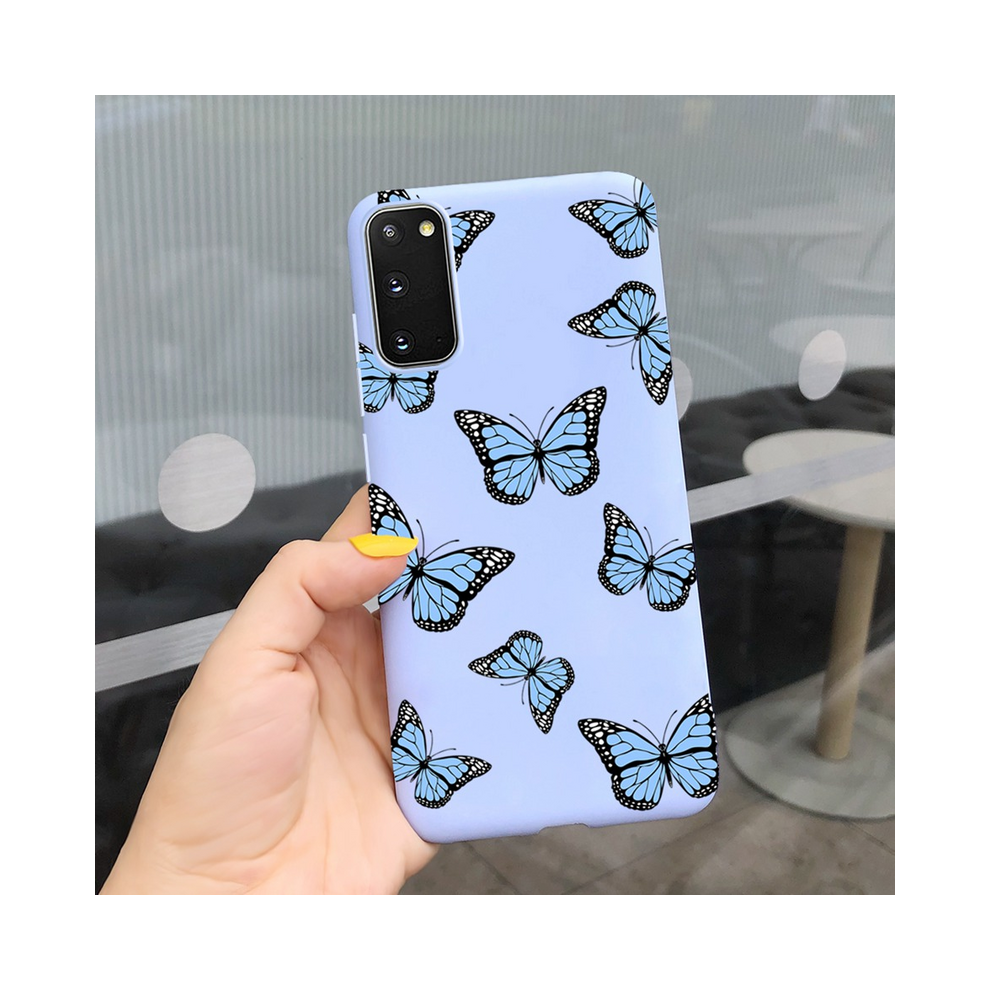 (, For Galaxy S20) Fashion Girl Flower Phone Case For Samsung S20 5G Yellow 931288303807