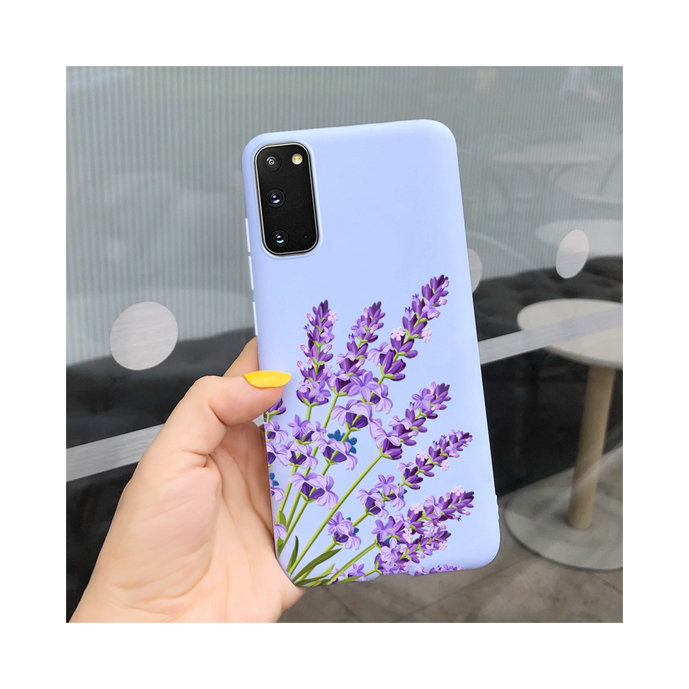 (Camel, For Galaxy S20 Fe) Fashion Girl Flower Phone Case For Samsung S20 5G 931288303999