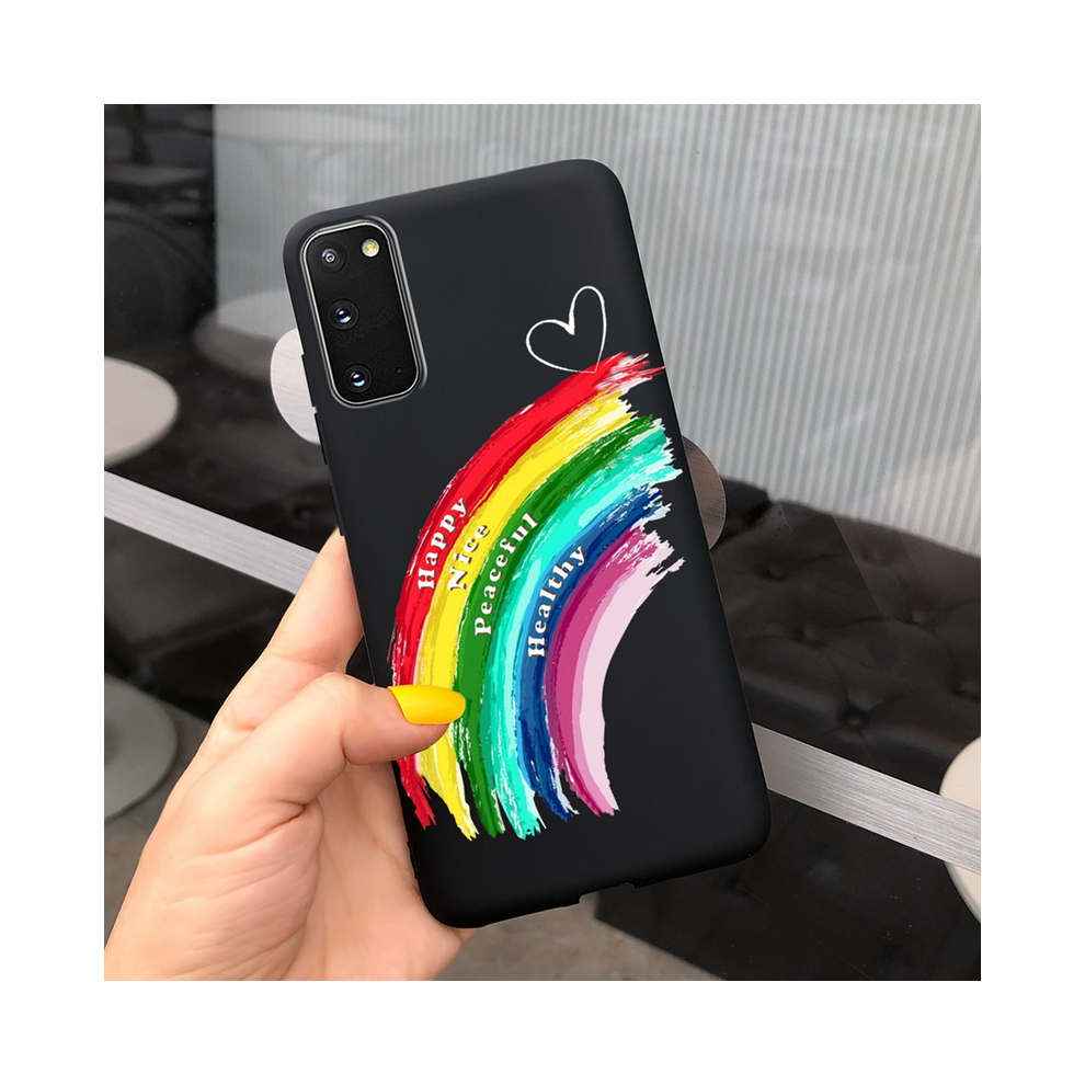 (, For Galaxy S20 Fe) Fashion Girl Flower Phone Case For Samsung S20 5G Orange 931288304668