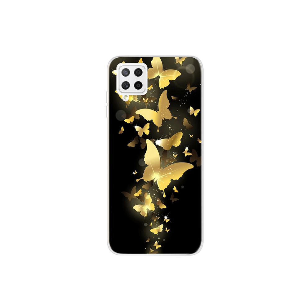 (201, For Galaxy A22 4G) Beautiful Butterfly For Samsung Galaxy A22 Case Cu 931288340666