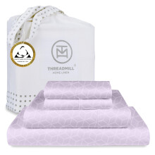 Threadmill Egyptian Cotton Sheets for King Size Bed | 100% Certified Egyptian Cotton King Bed Sheets Set | Snug Fit Elastic Deep Pocket King Sheets So