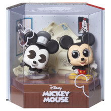 Disney Doorables NUOVO Grand Entrance da collezione Topolino da 3 pollici, set da 2 pezzi, giocattoli per bambini con licenza ufficiale dai 5 ann