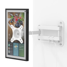 Laivli Wandhalterung fr Echo Show 15 und Monitore von 13 bis 27 Zoll mit 15-Zoll-Verlngerungsarm, voll beweglich, verstellbar einfach zu drehen,