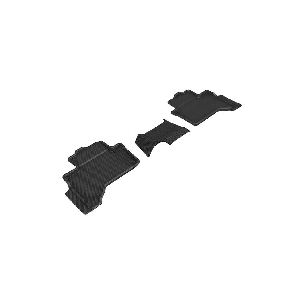 3D Maxpider L1lx08921509 Kagu R2 Floor Mat For 2024 Lexus Gx 6-Seat Black 190204067630