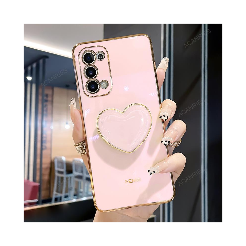 (AX Pink, A24 4G) A 55 35 25 15 05 Luxury Love Heart Holder Plating-image-OPC-PGF7FSR-NEW