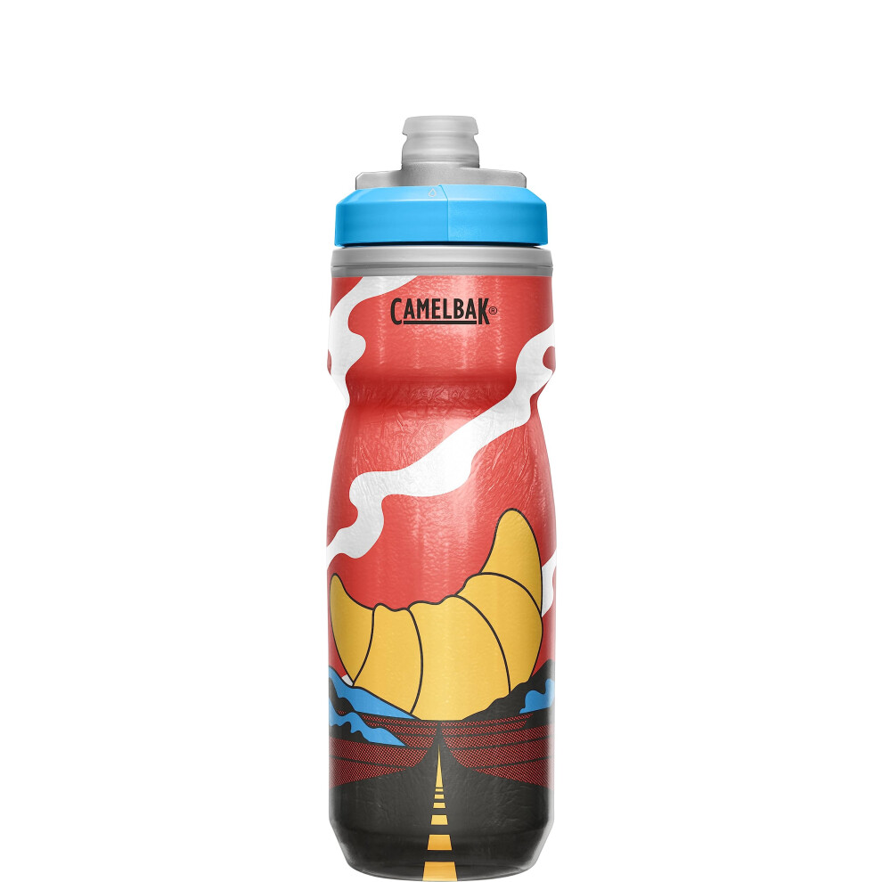 camelBak Podium chill 21oz Insulated Bike Water Bottle  croissant climb