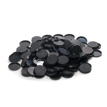 Easypegs 32mm Bases redondas de pl   stico texturizado ou 1,26 polegadas de guerra de tabela de tabela de tabela 120 contagem