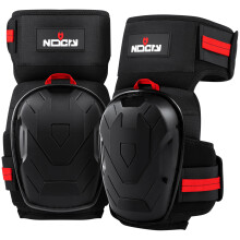NoCry Professional Gel Knee Pads for Work - Heavy Duty Anti-Slip Cap  Extra Dual-Layer Foam and Cushion  Reinforced Adjustable Non-Slip Straps  Built-