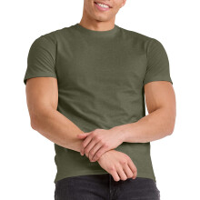 Hanes Comfortblend Originals knnyu nyak frfi plk, hrom keverku plk Tall Miltary Gren Trblend sznben