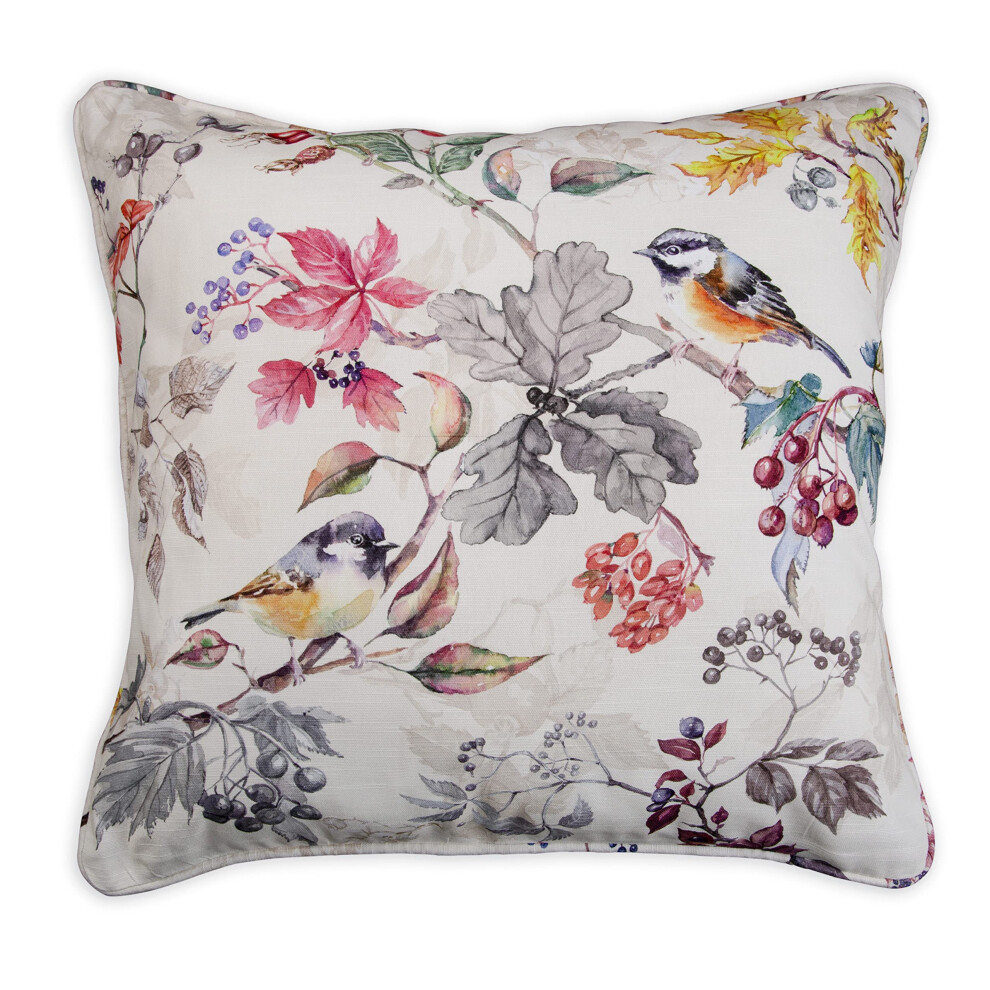 Housse de coussin d   corative 100 % coton Maison d'Hermine Equinoxe pour canap   , chambre     coucher, salon, 45 x 45 cm