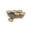 Empty Cardboard Deodorant Containers 75g (2.5 oz) - Oval Shape - Push-Up Style (6-Pack, Brown) 1