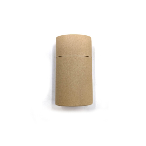 Empty Cardboard Deodorant Containers 75g (2.5 oz) - Oval Shape - Push-Up Style (6-Pack, Brown) 2