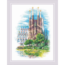 Zestaw do haftu krzyzykowego RIOLIS 2098 Sagrada Familia