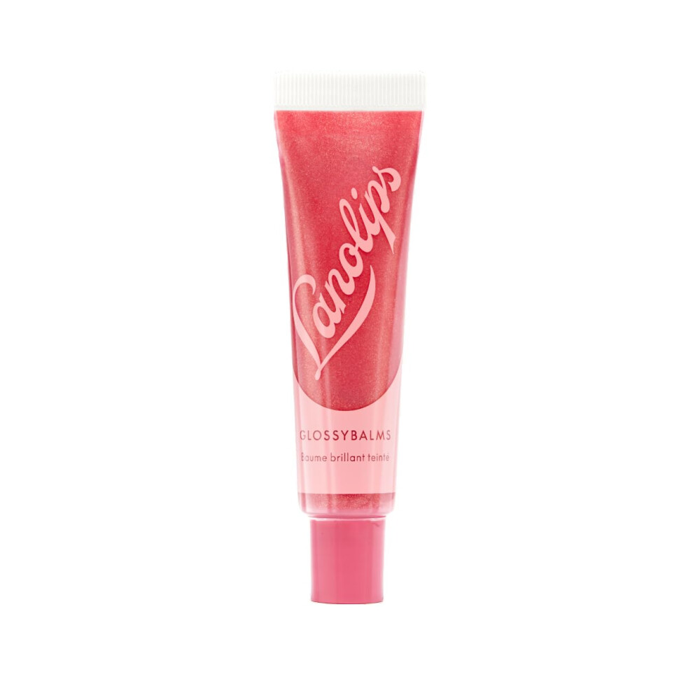 Lanolips Glossybalm Candy - Ultra Hydrating Lip Gloss For Dry Chapped Cracked Lips - Flavored Natural Lip Balm With Lanolin Vitamin E & Mica For L