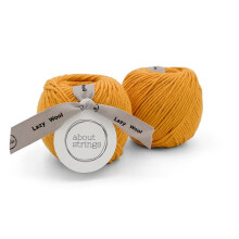 Over Strings Lazy Wool Merinowol Katoenmix Nr. 5 Chunky Garen 3,53 oz (100 g) per bol - Verpakking van 2 bollen