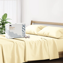Mayfair Linen California King Sheets - 500 Thread Count 100% Cotton Sheets California King 4 PC Cal King Sheets Set Soft Cooling Bed Sheets Deep P